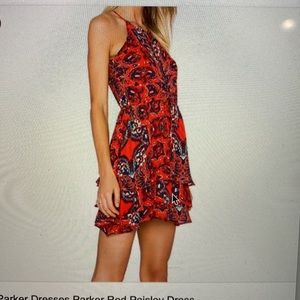XS Parker paisley dress